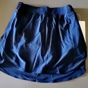 Lululemon Hotty Hot HR Skirt, Navy Blue, size 8 *Long